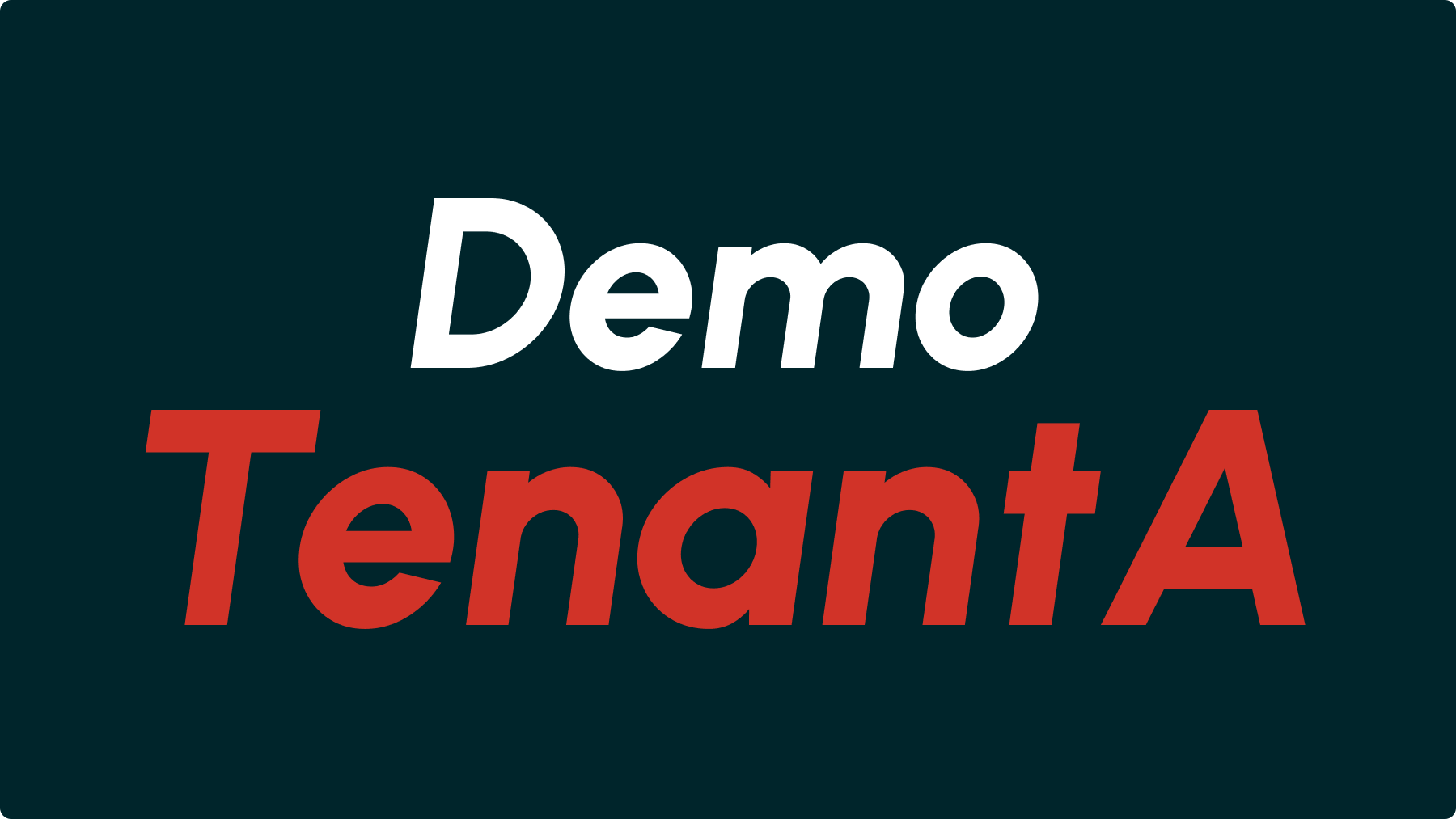 Tenant A Course Demo